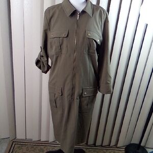 Women's Olive Green Dress
